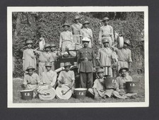 (S6) RARE ARCHIVE PRESS PHOTO 1942 INDIA KOHAT WORLD WAR 2 ARP FIRE TRAILER PUMP