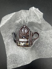Vintage Paul Cardew 50s Radio Teapot Miniature Brown 1950s Radio Made in England