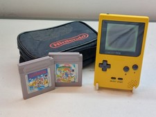 Nintendo Gameboy Pocket Console with Super Mario Land 1 and 2 Video Games