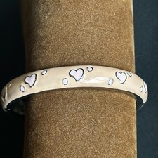 Silvertone Bangle Bracelet