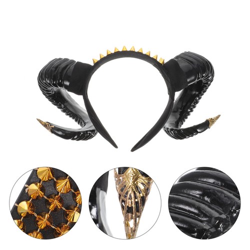 Goat sheep horn - horn, headband