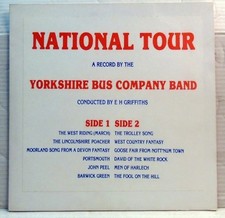 Yorkshire Bus Company band - National Tour 1978 vinyl LP record  NBC 1