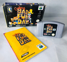 Conkers Bad Fur Day N64 Nintendo Boxed Video Game Vintage