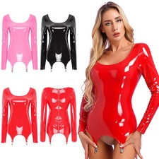 Mini Dress Long Sleeve Womens Dress Shiny Metallic Womens Clubwear Party Dress
