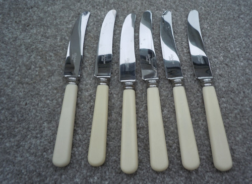 Vintage set faux bone - vintage,