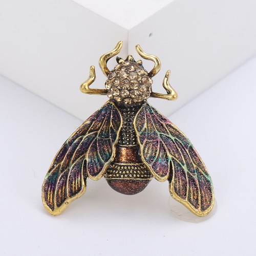 Vintage style enamel crystal - vintage,