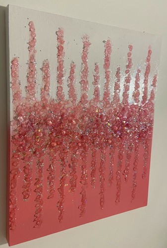 Pink white sparkle glitzy - pink,