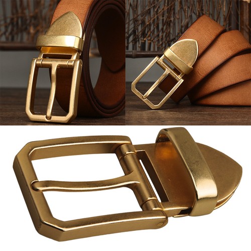 Solid brass belt pin - belt,