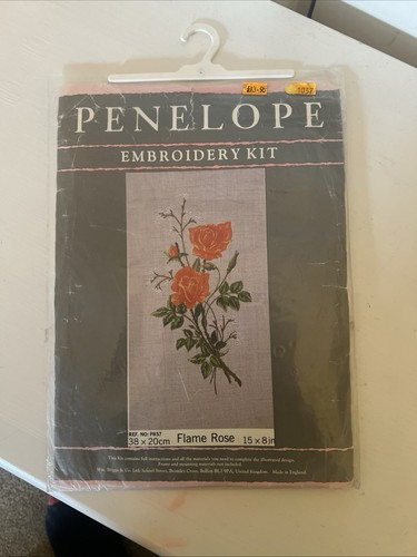 Vintage penelope flame rose - vintage,