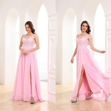 Prom dresses neck chiffon - prom,