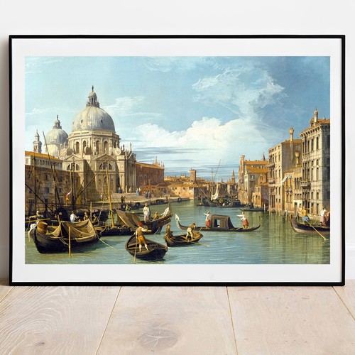 Canaletto print entrance to - canaletto,