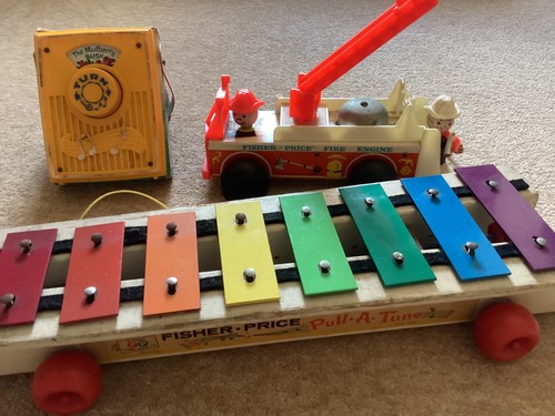 Vintage fisher price toys - vintage,