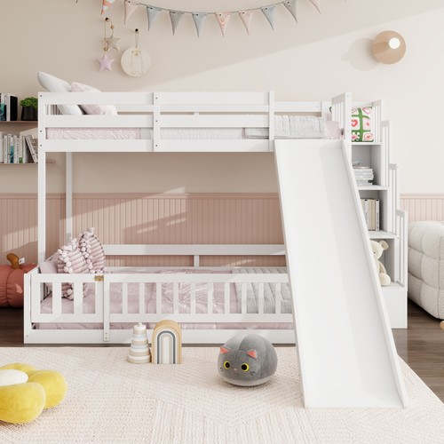 Twin over full bunk bed - twin,