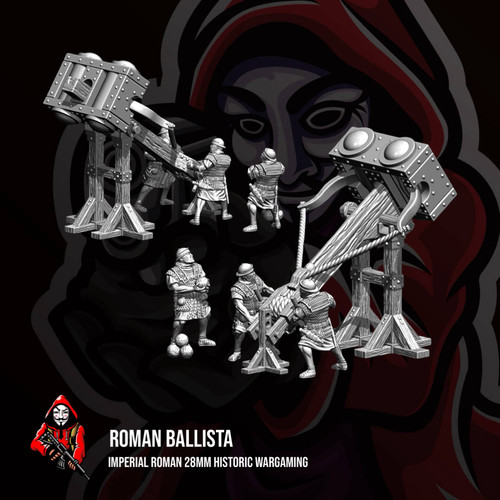 Roman ballista hail - hail, caesar