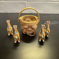 Bunny Tree Ornaments Set Of
