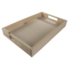 Rustic Wooden Tray with