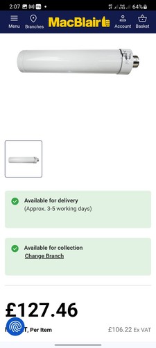 Grant vertical flue - vertical,