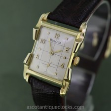 1951 art deco 14ct solid - art,