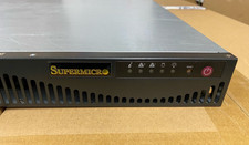 Supermicro 1u CSE-512-350 X11SSH-LN4F Xeon E3-1220v6 DDR4 32gb ECC Ram No Ears