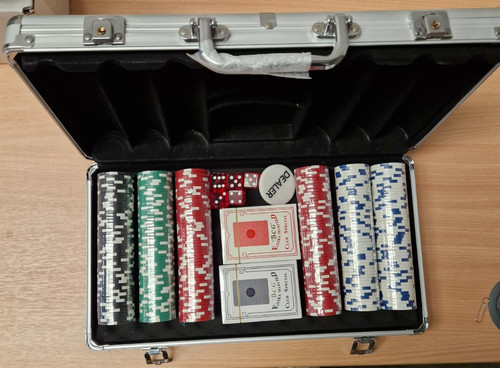 500 piece poker - 500, set