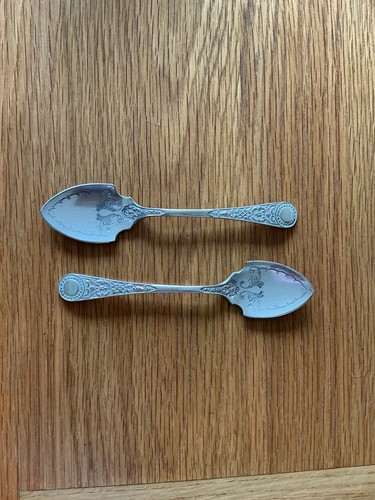 Antique silver plated jam - 2, or