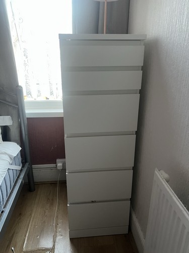 Ikea malm chest drawers - malm, 6