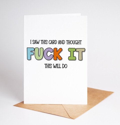 Funny it birthday card - birthday,