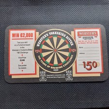 Websters Beer Mat Uk Cat No