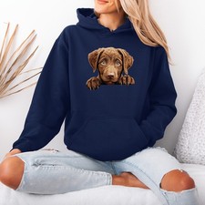 Labrador Puppy Womens Hoodie