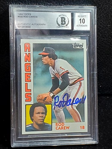 1984 topps 600 - topps, carew