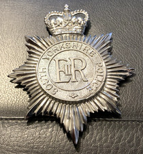 Obsolete South Yorkshire Constabulary Helmet Plate Post 1952
