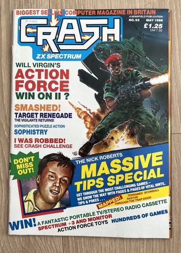 Crash magazine spectrum - zx,