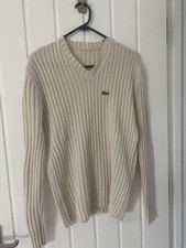 Lacoste V-Neck Sweater Size 8