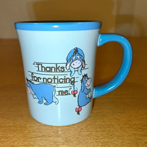 Eeyore thanks for noticing - "thanks,