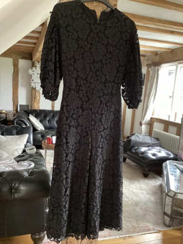 Zara black lace - zara, jumpsuit