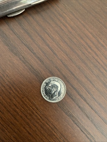 1948 six pence coin - 1948,