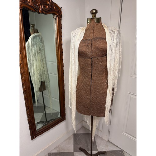 Vintage ivory floral - ivory,