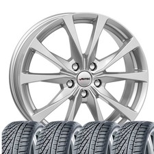 4 winter  wheels & tyres Brixen SIL 225/45 R17 91H for Audi A3 A4 A6 S3 Hankook