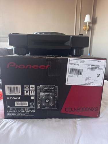 Pioneer cdj 2000nxs - pioneer, cdj-2000nxs