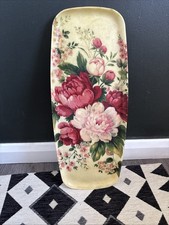 Vintage 1960s Floral Serving