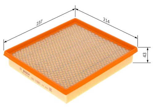 Bosch engine air - filter, fits