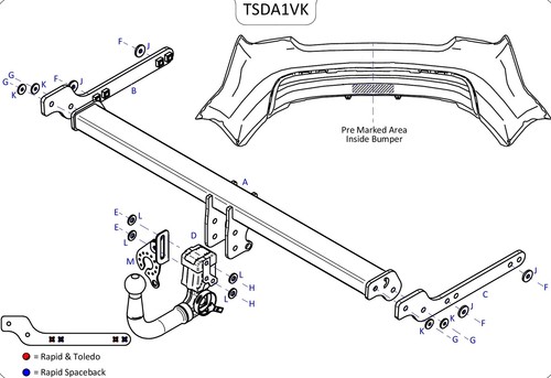 Towtrust vertical detachable - vertical,
