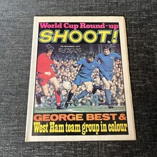 Shoot Magazine - 10 Nov 1973 - West Ham United George Best John Craven