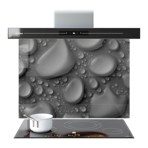 Kitchen glass splashback - glass,