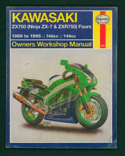 Kawasaki zxr750 haynes manual - kawasaki,