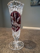 Hofbauer Byrdes Crystal Vase