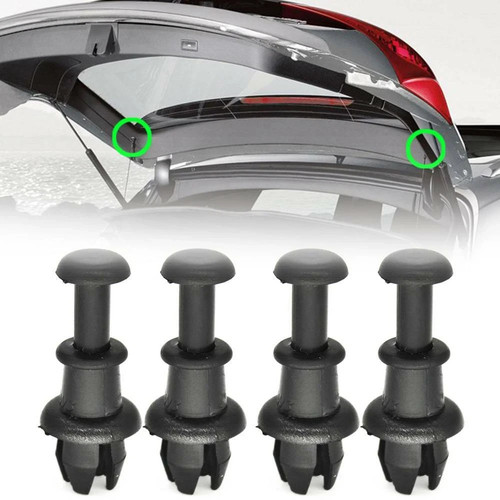 Parcel shelf string clip - string,