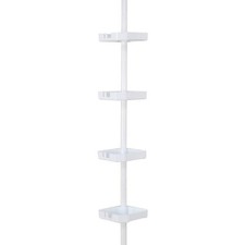 4 Tier Tension Corner Shower
