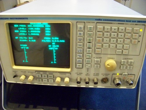 Marconi 2955b radio - test, set