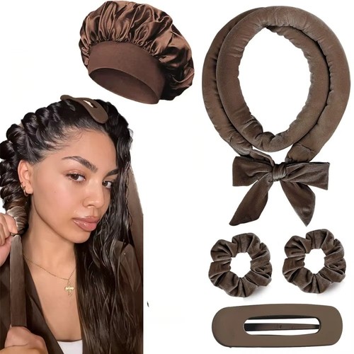 Heat hair rollers heatless - hair,